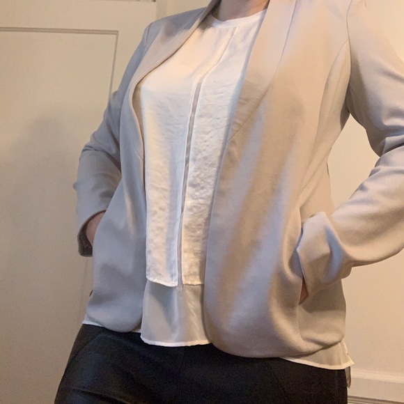 L Light grey blazer - Picture 2 of 5